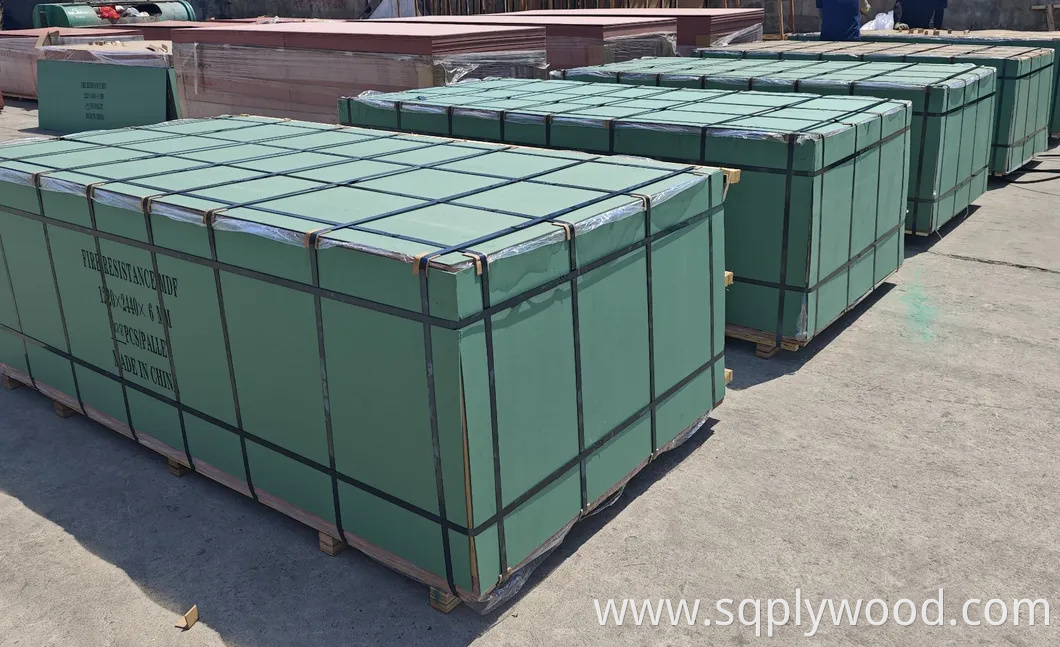 Factory Sale Slot MDF Melamine Faced MDF